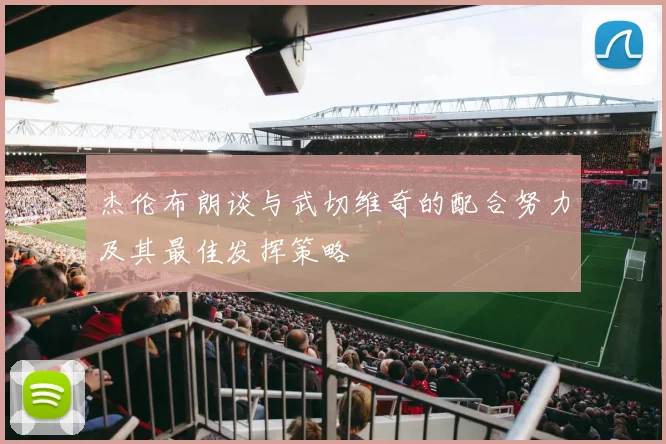 杰伦布朗谈与武切维奇的配合努力及其最佳发挥策略